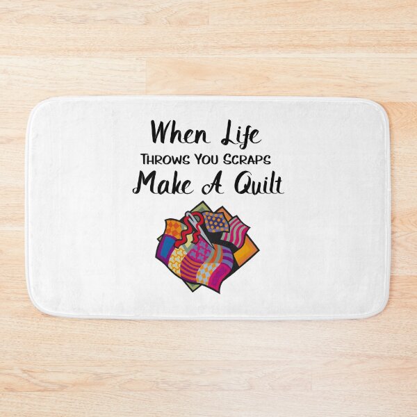 Item preview, Funny Quilting Gifts - When Life Throws You Scraps Make A Quilt designed and sold by WUOdesigns.