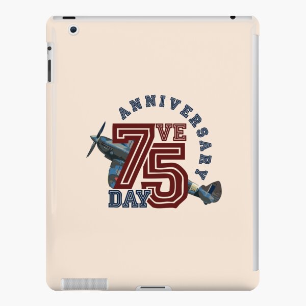 VE DAY 75th Anniversary Celebration 2020 WWII V-E Day Spitfire iPad Snap Case