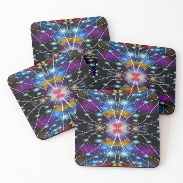 Item preview, Galactic abstracto,vibrant and colorful, psychedelic arte abstracto, abstract art design designed and sold by Adri Barnard.