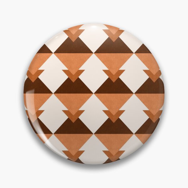 Item preview, Terracotta Geometrics Pattern designed and sold by The Wellington Boot.