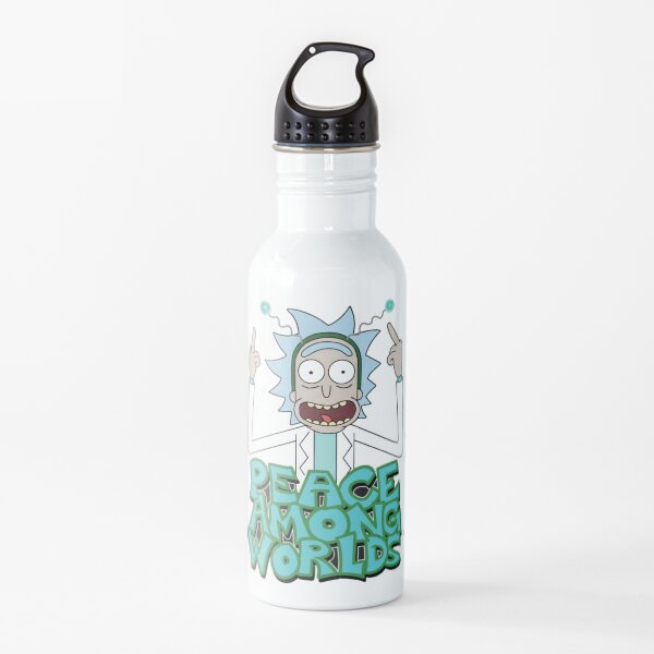 Rick and Morty "Peace Among Worlds" Water Bottle