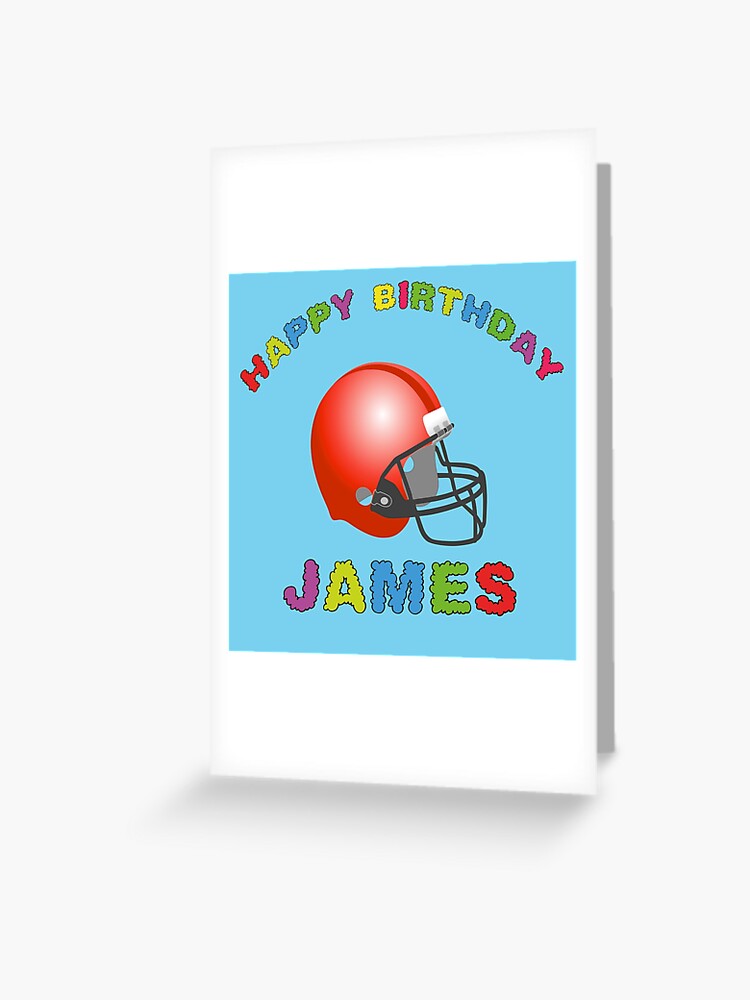 Tom Brady Birthday Card Funny Football Birthday Card 