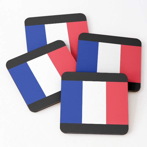 Item preview, France flag mouth mask designed and sold by nyco.