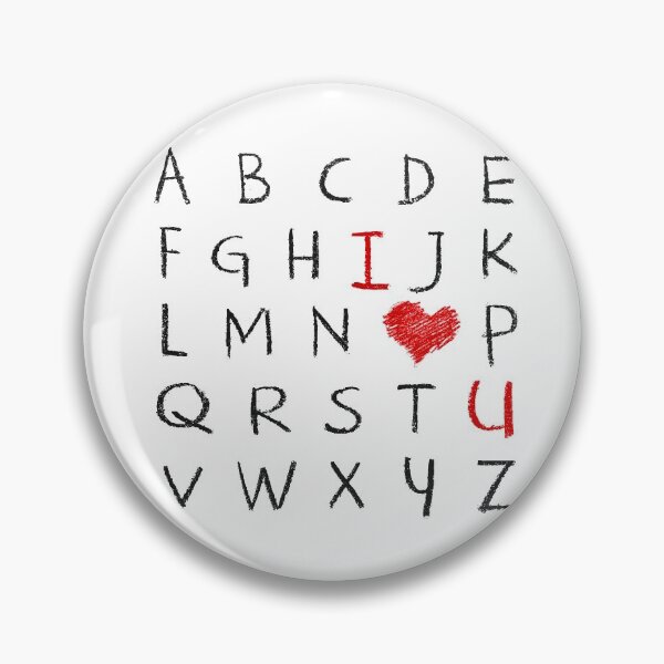 Item preview, Love Alphabet designed and sold by ValentinaHramov.