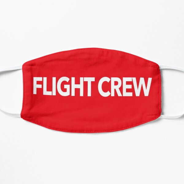 Flight Crew - Aviation Flight Mask Flat Mask