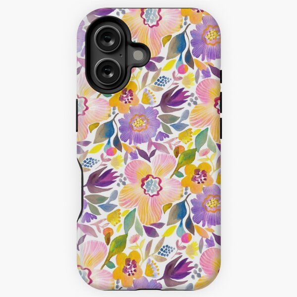 Watercolor Garden iPhone Tough Case