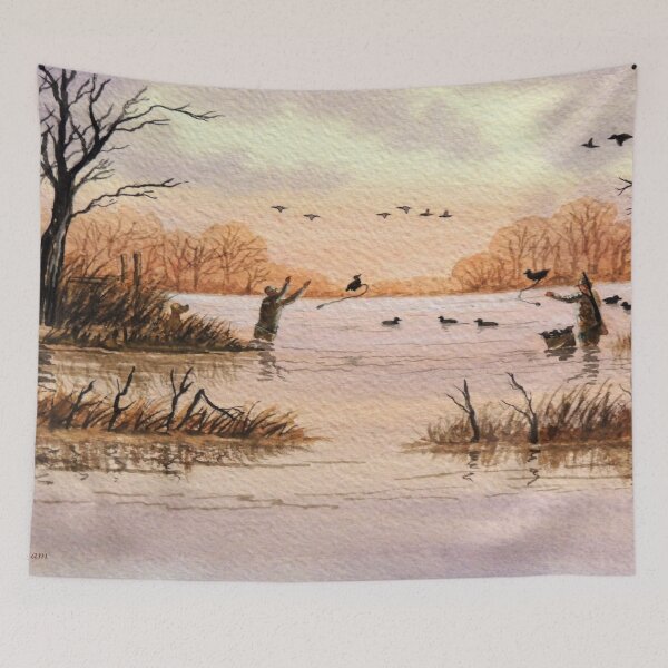 Item preview, Setting Duck Decoys On A Promising Day I designed and sold by William Holkham.