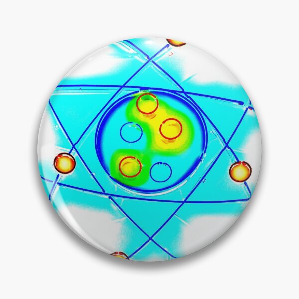 Item preview, Characteristic vintage 'Atom' neon sign - white and blue version designed and sold by Martyn Jandula.