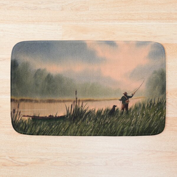 Item preview, The Fly Fisherman With His Loyal Friend designed and sold by William Holkham.