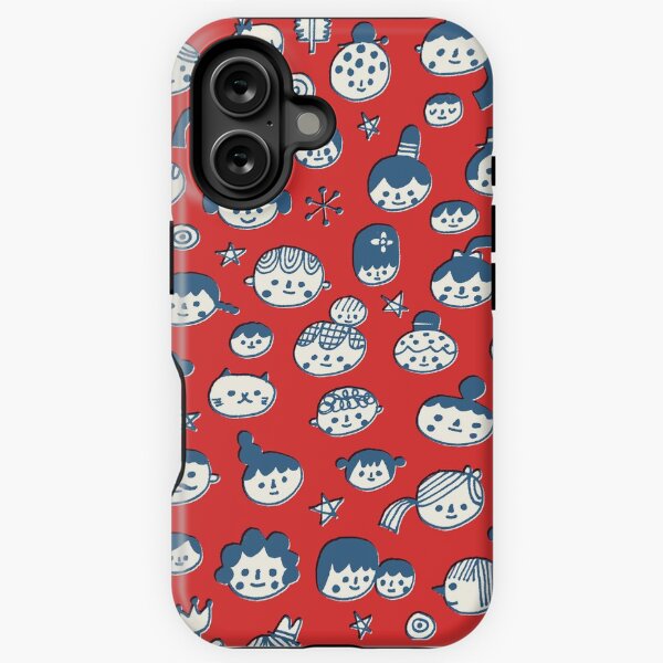 Doodle Faces iPhone Tough Case