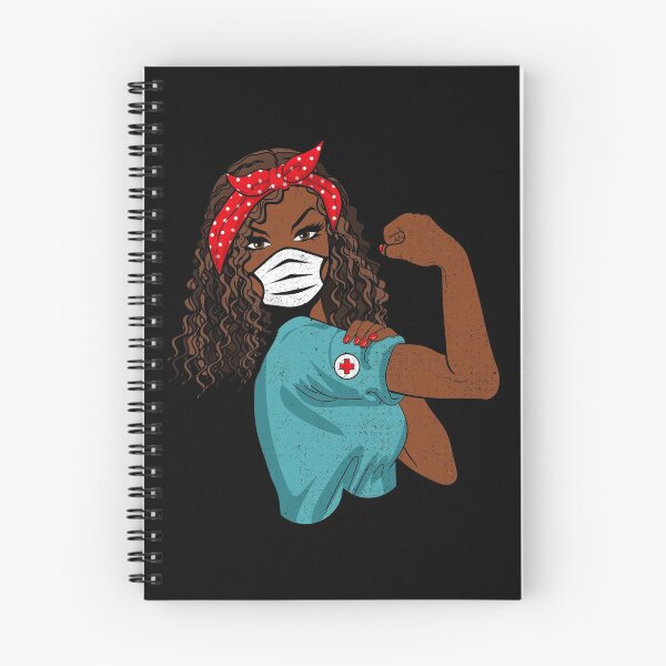 Item preview, Retro Black Nurse with Mask designed and sold by Tingsy.