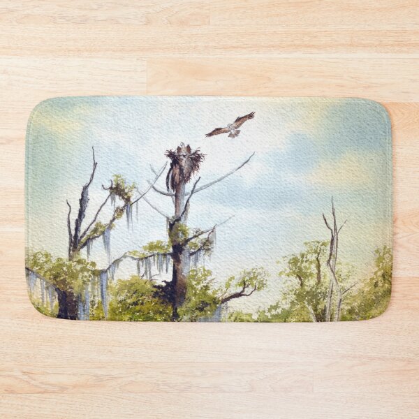 Item preview, Nesting Ospreys In Southern USA designed and sold by William Holkham.