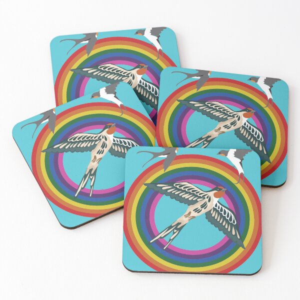 Item preview, Sparrows and rainbows designed and sold by Farrah Seyedi.