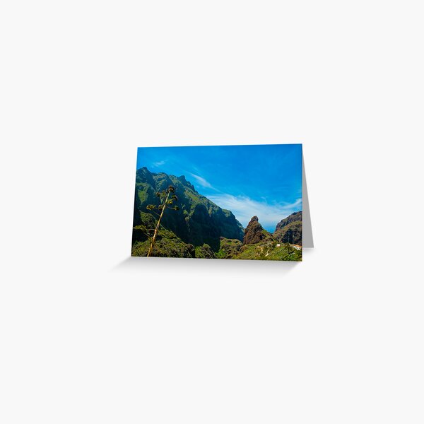 Masca - the most beautiful place on earth Greeting Card