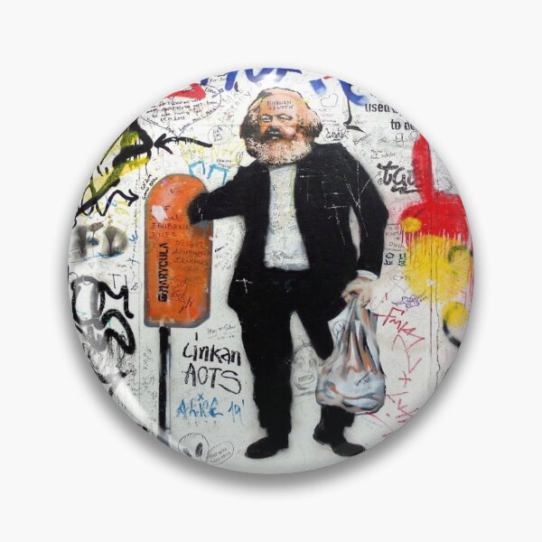 Item preview, Karl Marx graffiti designed and sold by DJVYEATES.