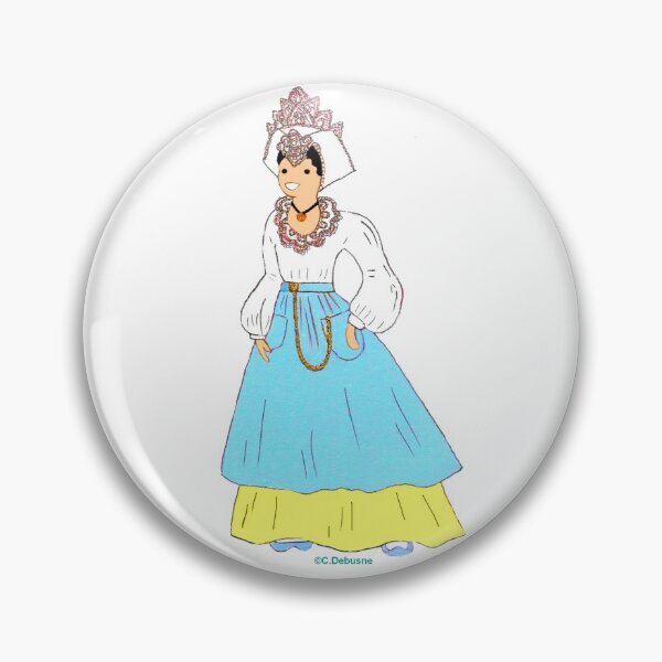 Item preview, Vendée Costume, AQUITAINE, France designed and sold by Catherine Debusne.