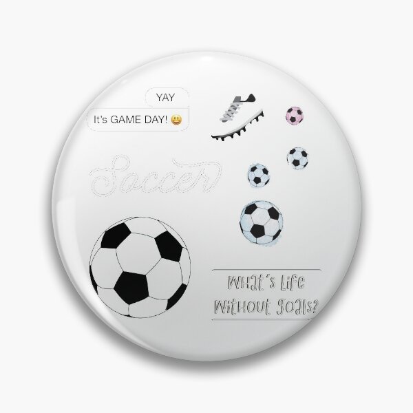 Item preview, White Watercolor Soccer Sticker Pack designed and sold by The-Goods.