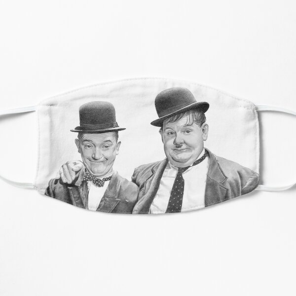 Laurel and Hardy. Mask