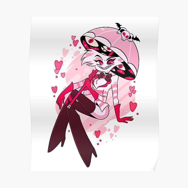 Angel Dust | Cartoon Art Poster