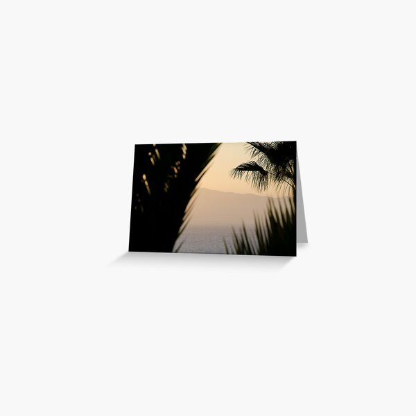 Abstract - Los Gigantes Greeting Card