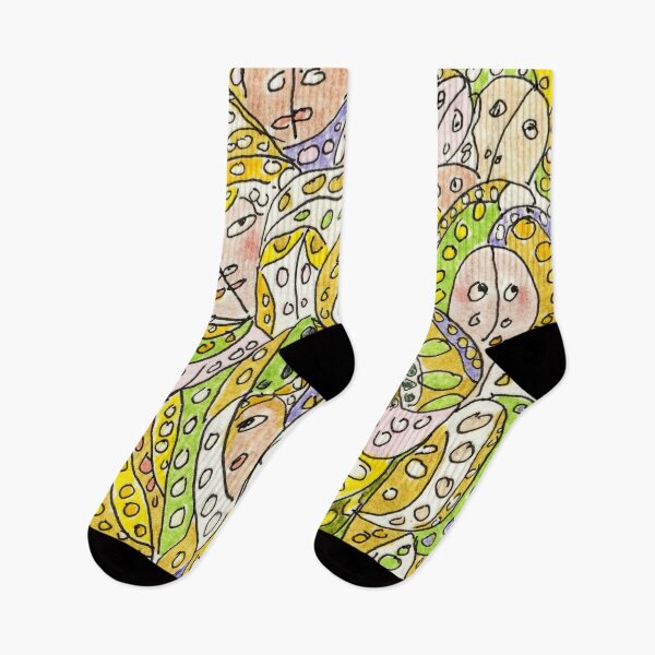 Item preview, Folk Faces designed and sold by circa24.