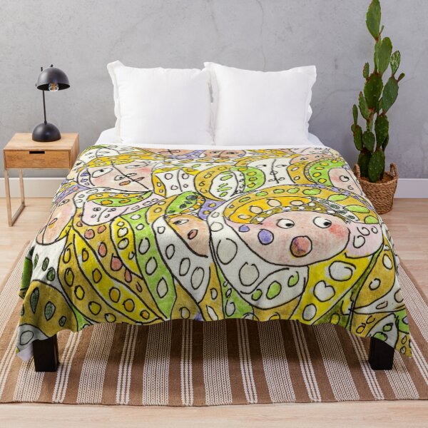 Item preview, Folk Faces designed and sold by circa24.