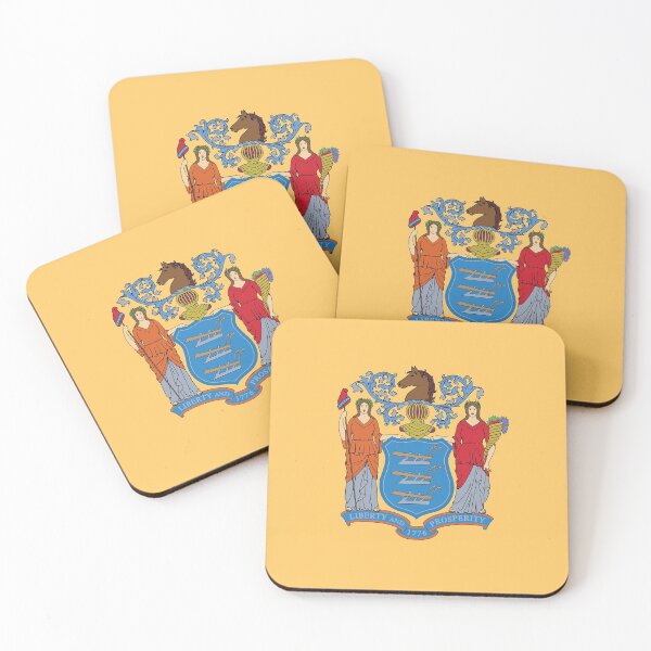 Item preview, NEW JERSEY Flag Gifts, Masks, Stickers & Products designed and sold by mpodger.