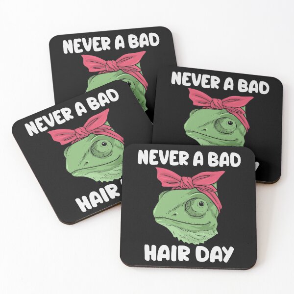 Item preview, Chameleon Gift Never A Bad Hair Day Herping Reptile designed and sold by DSWShirts.
