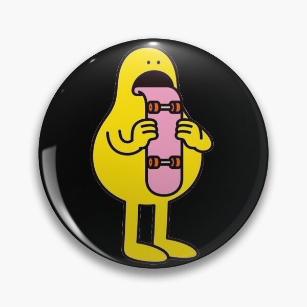 Item preview, character with a skateboard language  designed and sold by Gatsbird Design.