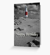 Portland Bill Greeting Card
