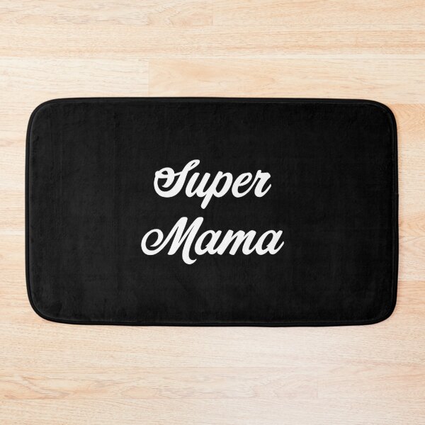 Artikelvorschau, Muttertag Super Mama Schriftzug Geschenk entworfen und verkauft von SuperFreshArt.