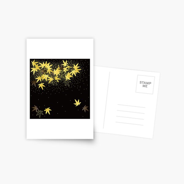 Makie-Style of maple Postcard