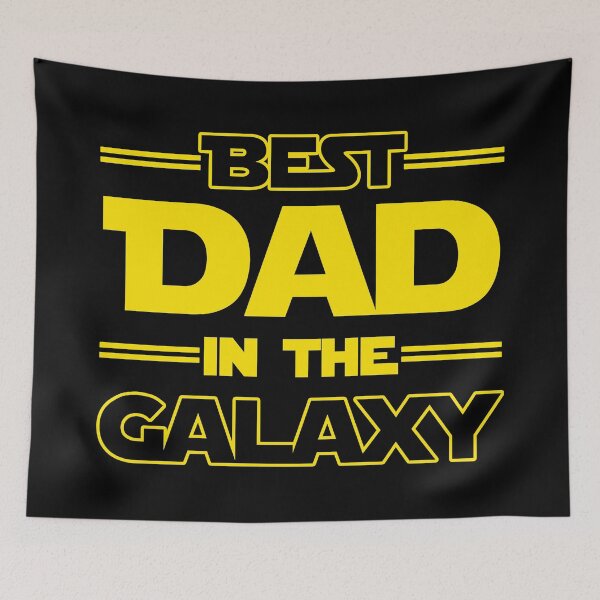 Item preview, Best Dad in the Galaxy  designed and sold by ShwaDesigns.