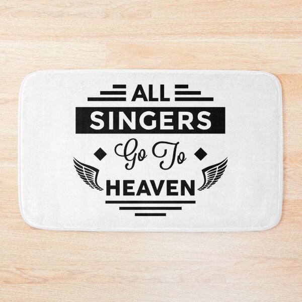 Item preview, All Singers Go To Heaven designed and sold by TheArtism.