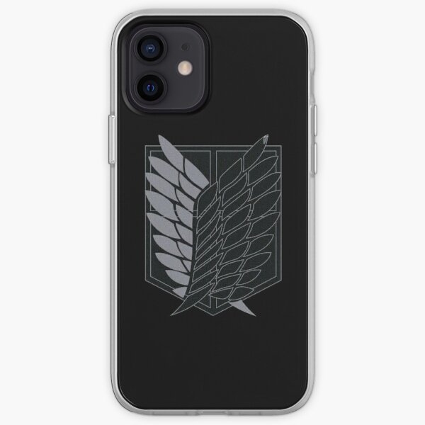Exploration Battalion - SNK - B&W iPhone Soft Case