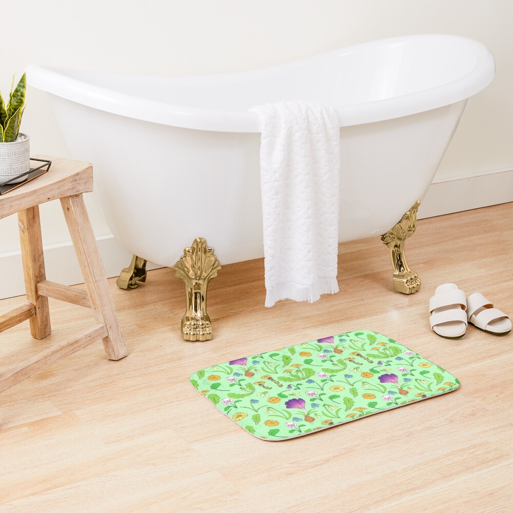 Item preview, Bath Mat designed and sold by Howlites.