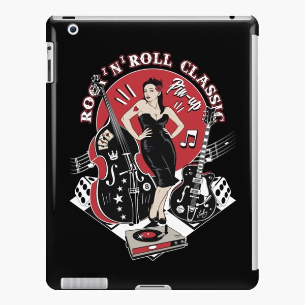 Rockabilly Style Pinup Girl Vintage Classic Hot Rod Rock and Roll Music |  Postcard