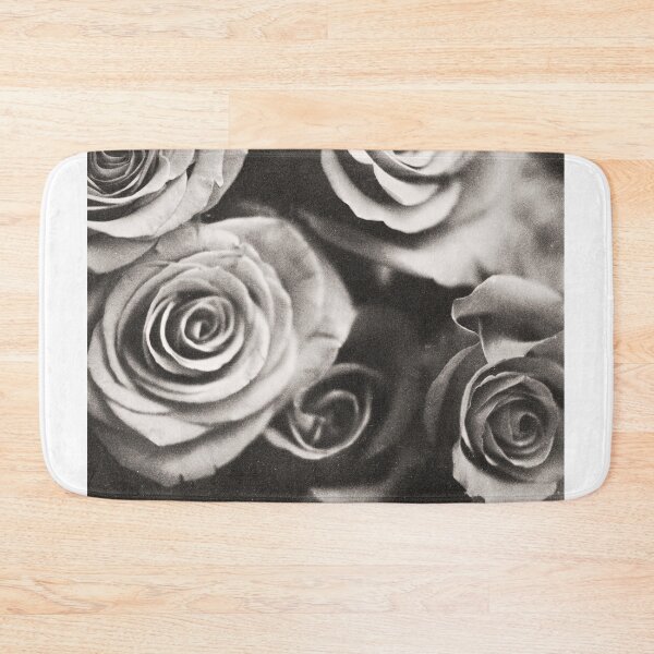 Item preview, Medium format analog black and white photo of white rose flowers designed and sold by edwardolive.