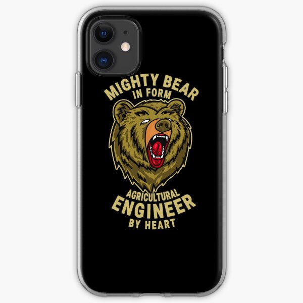 Agricultural Engineer Mighty Bear Chief Executive Officer Design Quote iPhone Soft Case