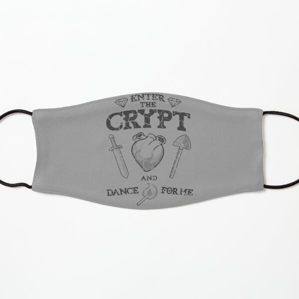 Enter the crypt. (dark) Kids Mask