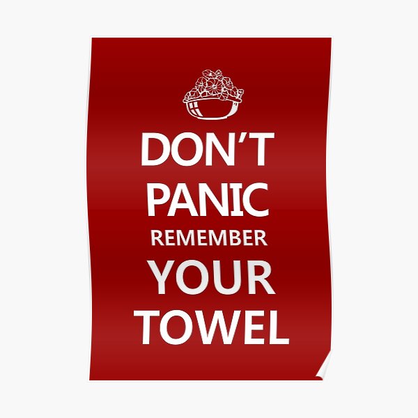 DON'T PANIC Poster