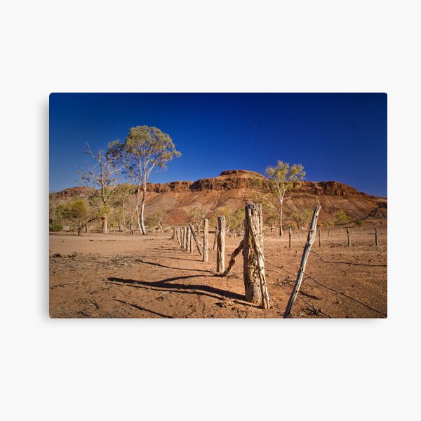 Holding yards in Chambers Gorge Canvas Print