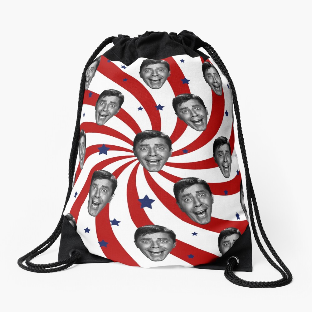 Jerry Lewis Drawstring Bag