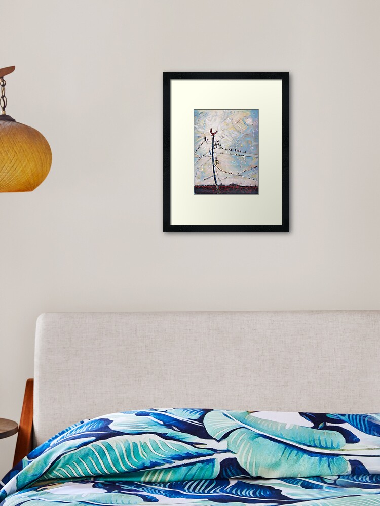 Thumbnail 2 of 7, Framed Art Print, The Meeting Place designed and sold by edy4sure.