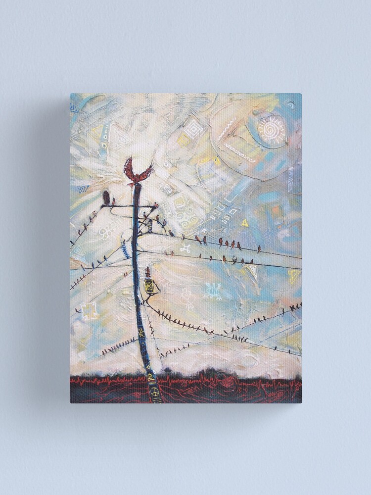 Thumbnail 1 of 3, Canvas Print, The Meeting Place designed and sold by edy4sure.