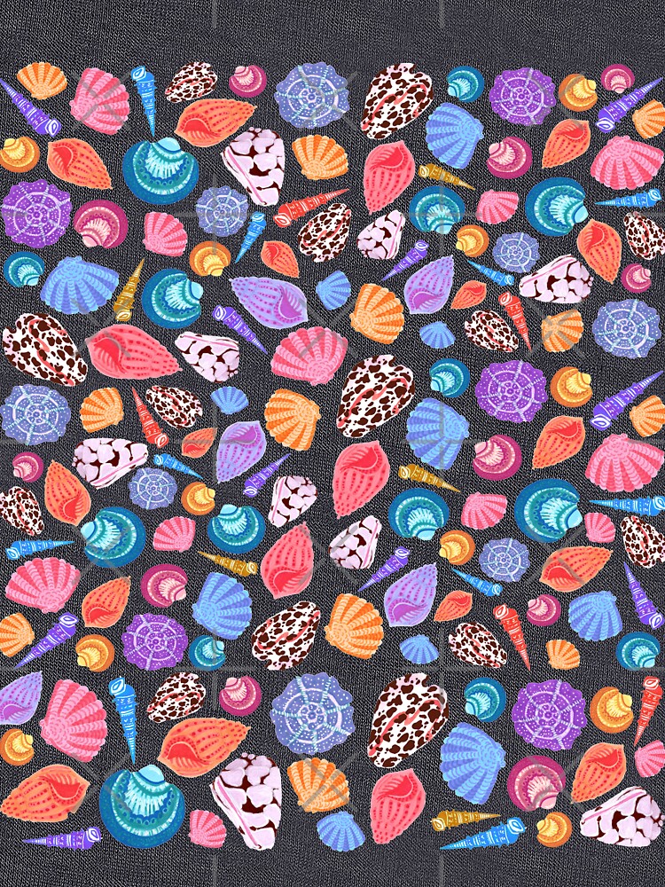 Thumbnail 7 of 7, Classic T-Shirt, Kopie von Shell pattern (small) designed and sold by Gypsopani.