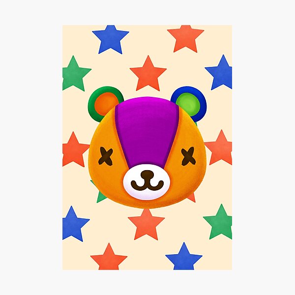 Stitches Animal Crossing Photographic Print
