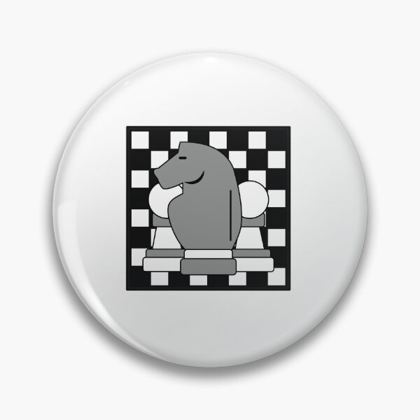 Item preview, Brave Knight - Chess Vibes designed and sold by chessvibes.
