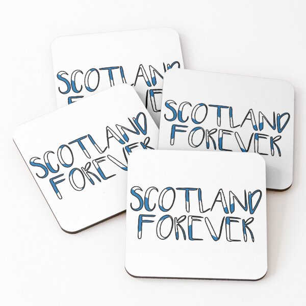 Item preview, SCOTLAND FOREVER, Scottish Flag Text Slogan designed and sold by MacPean.