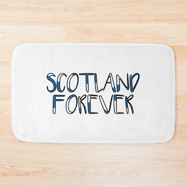 Item preview, SCOTLAND FOREVER, Scottish Flag Text Slogan designed and sold by MacPean.